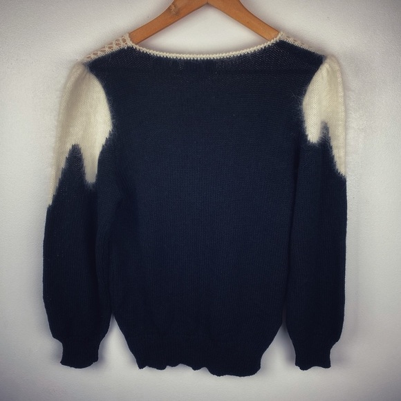 Franco Valero Floral Vintage Sweater Size S - Picture 3 of 5